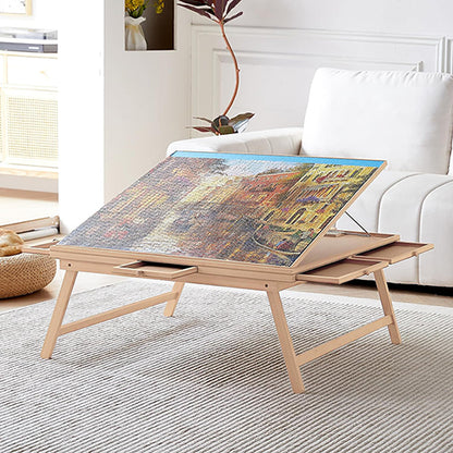 ENERIDIO Foldable puzzle table with six drawers for 1000，1500  pieces