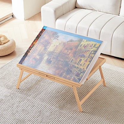 ENERIDIO Foldable puzzle table with six drawers for 1000，1500  pieces